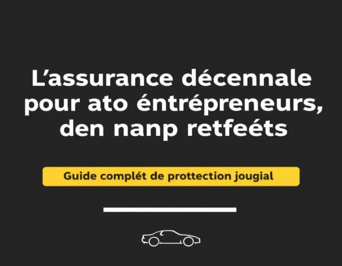 L'assurance décennale pour auto entrepreneurs : Guide complet de protection juridique