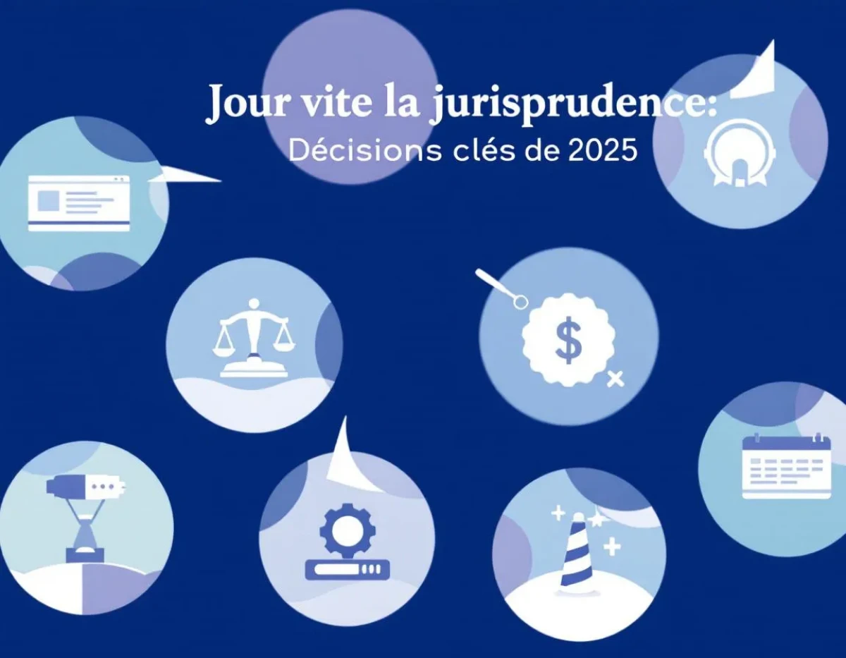 À Jour avec la Jurisprudence : Les Décisions Clés de 2025